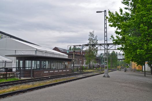 Former industry in Duisburg, Germany