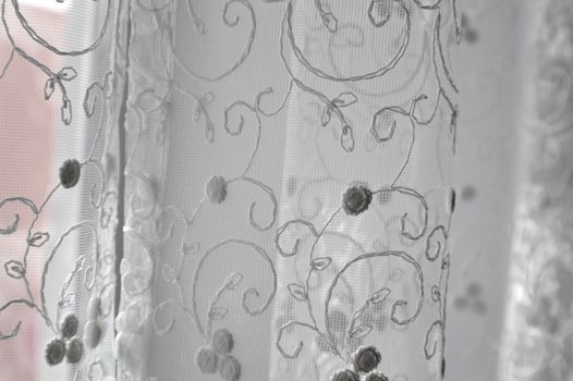 texture of the tulle, shallow DOF