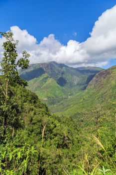 Scenic View Of Rocky Mountains Sapa, Vietnam