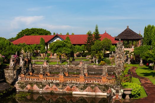 Semarapura, Bali Indonesia -- February 28, 2016--Musuem at the Royal Court of Justice, Bali Indonesia.