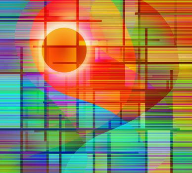 Abstract in Eastern Style
