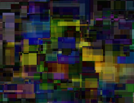 Vivid Colorful Abstract Geometric Background