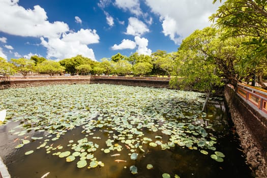 Thai Hoa Palace in the UNESCO World Heritage site of Imperial Palace and Citadel in Hue, Vietnam