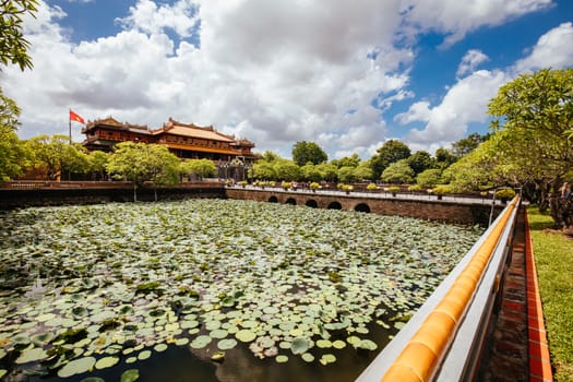 Thai Hoa Palace in the UNESCO World Heritage site of Imperial Palace and Citadel in Hue, Vietnam