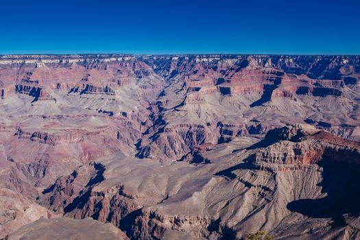 Daytime stunning views in winter around Grandview Point in Grand Canyon, Arizona, USA