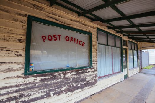 Loch, Australia - November 10 2019: Antiquated and old Post Office shop near Mt Baw Baw in Victoria, Australia