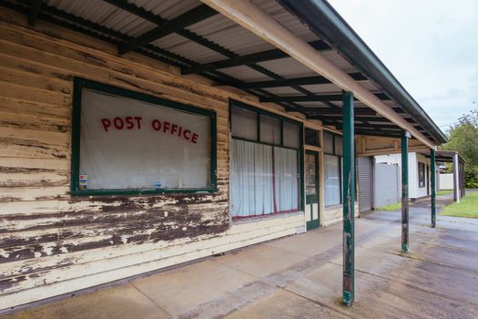 Loch, Australia - November 10 2019: Antiquated and old Post Office shop near Mt Baw Baw in Victoria, Australia