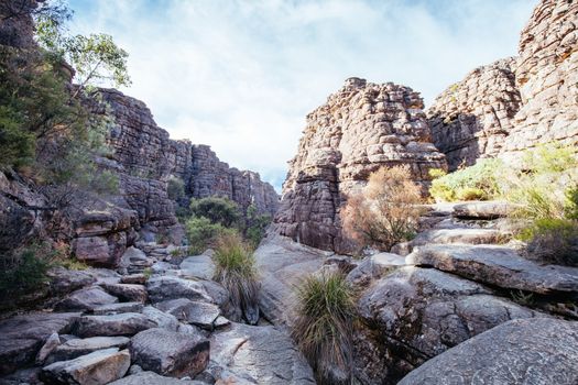 The famous Grampians Grand Canyon. Accessible on the Wonderland hike to the Pinnacle Lookout near Halls Gap in Victoria, Australia