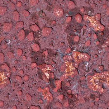 Photo realistic seamless texture pattern of rusty metal in high resolution