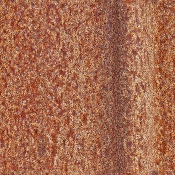 Photo realistic seamless texture pattern of rusty metal in high resolution