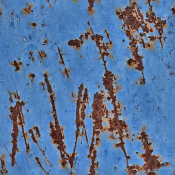 Photo realistic seamless texture pattern of rusty metal in high resolution