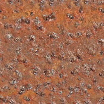 Photo realistic seamless texture pattern of rusty metal in high resolution