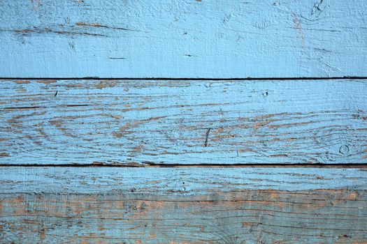 Old blue weathered distressed wood oak board planks texture background stock photo