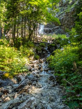 Fantastic hike to Seebensee and Drachensee in the Mieminger Mountains near Ehrwald in Tyrol