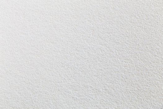 flat white plastic foam texture and background.