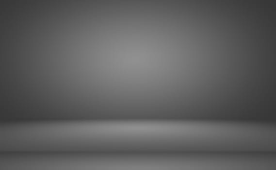 Abstract luxury blur dark grey and black gradient, used as background studio wall for display your products