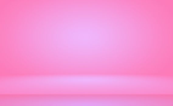 Abstract empty smooth light pink studio room background, Use as montage for product display,banner,template