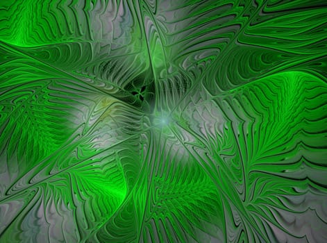 An abstract computer generated fractal design. Abstract fractal color texture.