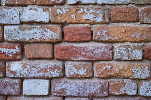 Old brick walls. Close-up. Natural texture. High quality photo