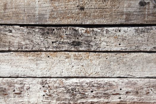Old brown weathered distressed wood oak plank boards texture background stock photo