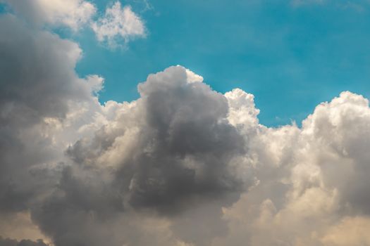 Dramatic sky with clouds background. Beautiful sky clouds, Sky with clouds weather nature cloud blue. Inspirational concept.