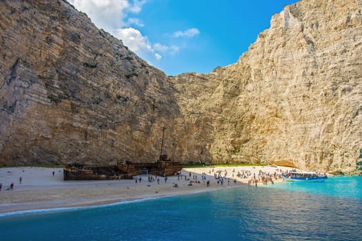 Navajo Cove. The island of Zakynthos. Ionian Sea. Greece.

