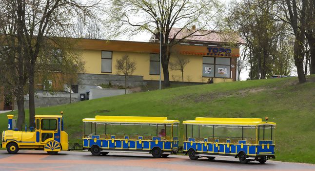 Transport for tourists visiting the Lithuanian city Druskinenkay