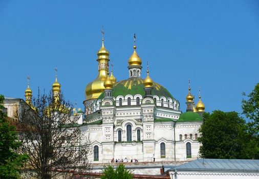 Ortodoxa kyrkan Kiev-Pechersk Lavra (Kiev, Ukraina)                       