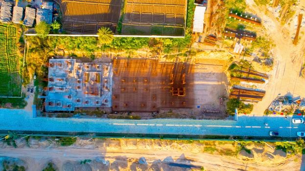 Kota, Rajasthan, India,- March 2020 : Labour is working on a new construction of buildings in Kota