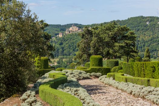 The Jardins de Marqueyssac in the Dordogne region of France