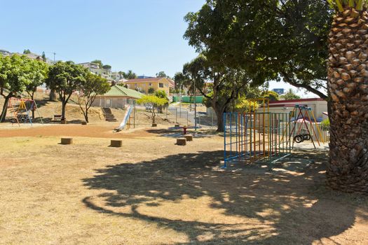 African playground in Bo-Kaap, Schotsche Kloof, Cape Town.