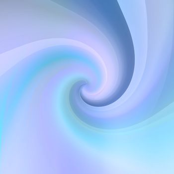 Soft blue swirl