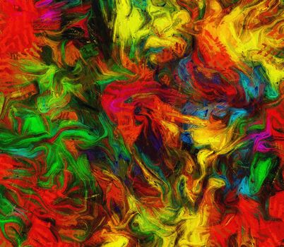 Colorful abstract composition.