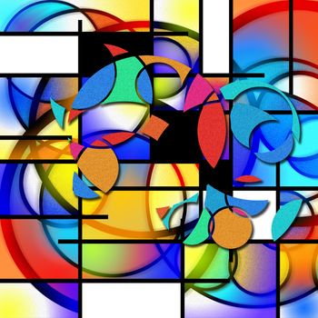 Geometric Modern Colorful Abstract