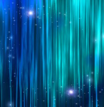Curtains with Sparkle. Tints of blue