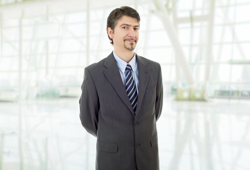 young business man portrait at the office