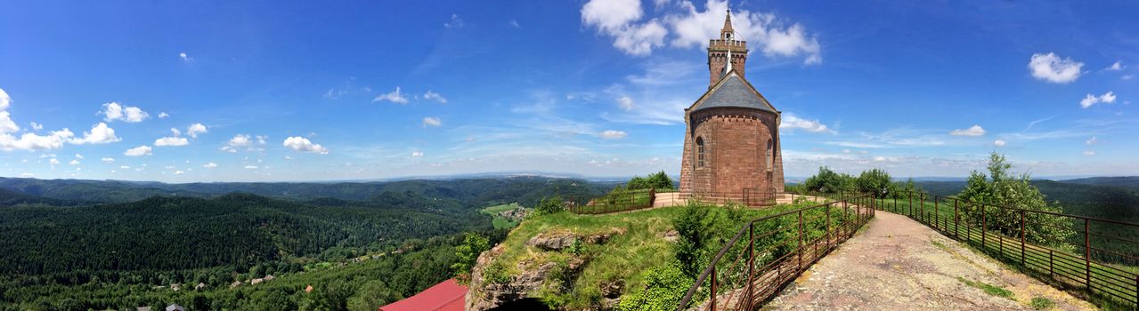 Chapel on the Rock of Dabo, France