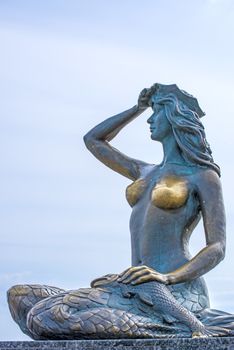 Mermaid of Ustka, Stolpmuende, Poland