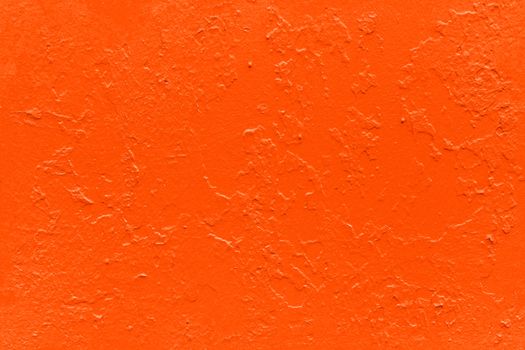 seamless texture of flat thick painted lush lava color surface under direct sunlight - new paint over fragments of old peeled one