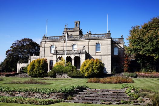 Parc Howard, Llanelli, Carmarthenshire Wales UK is one of the Welsh county's most popular travel destination landmark attractions stock photo