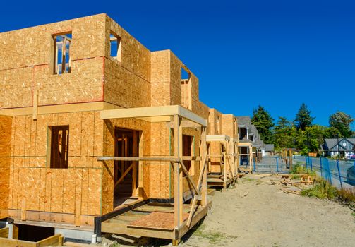 Brand new family house is under construction