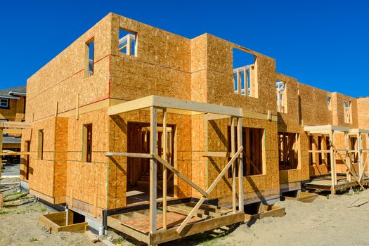 Brand new family house is under construction