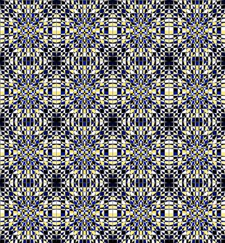 Seamless background. Abstract kaleidoscopic pattern
