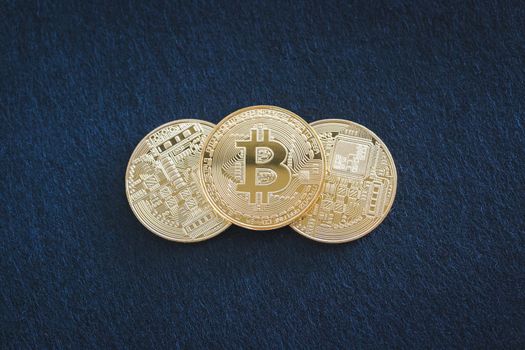 Bitcoin Cryptocurrency Digital Bit Coin BTC Currency Technology Business Internet Concept.