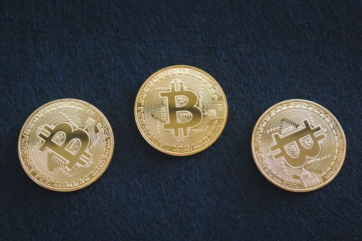 Bitcoin Cryptocurrency Digital Bit Coin BTC Currency Technology Business Internet Concept.