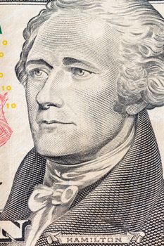 American dollars banknotes. commercial and banking concept.