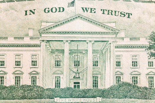 American dollars banknotes. commercial and banking concept.