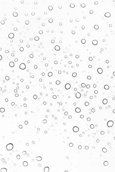 Water drops , Rain drops on glass background