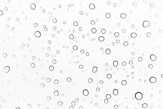 Water drops , Rain drops on glass background