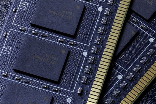 black pc memory universal dark cloesup background.